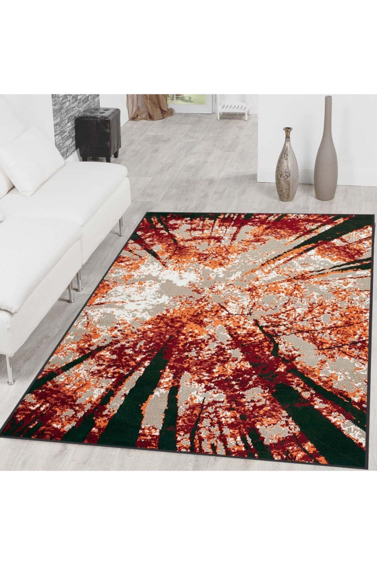 

Rovigo Home Washable Printed Carpet RVG1402 50x80 красный