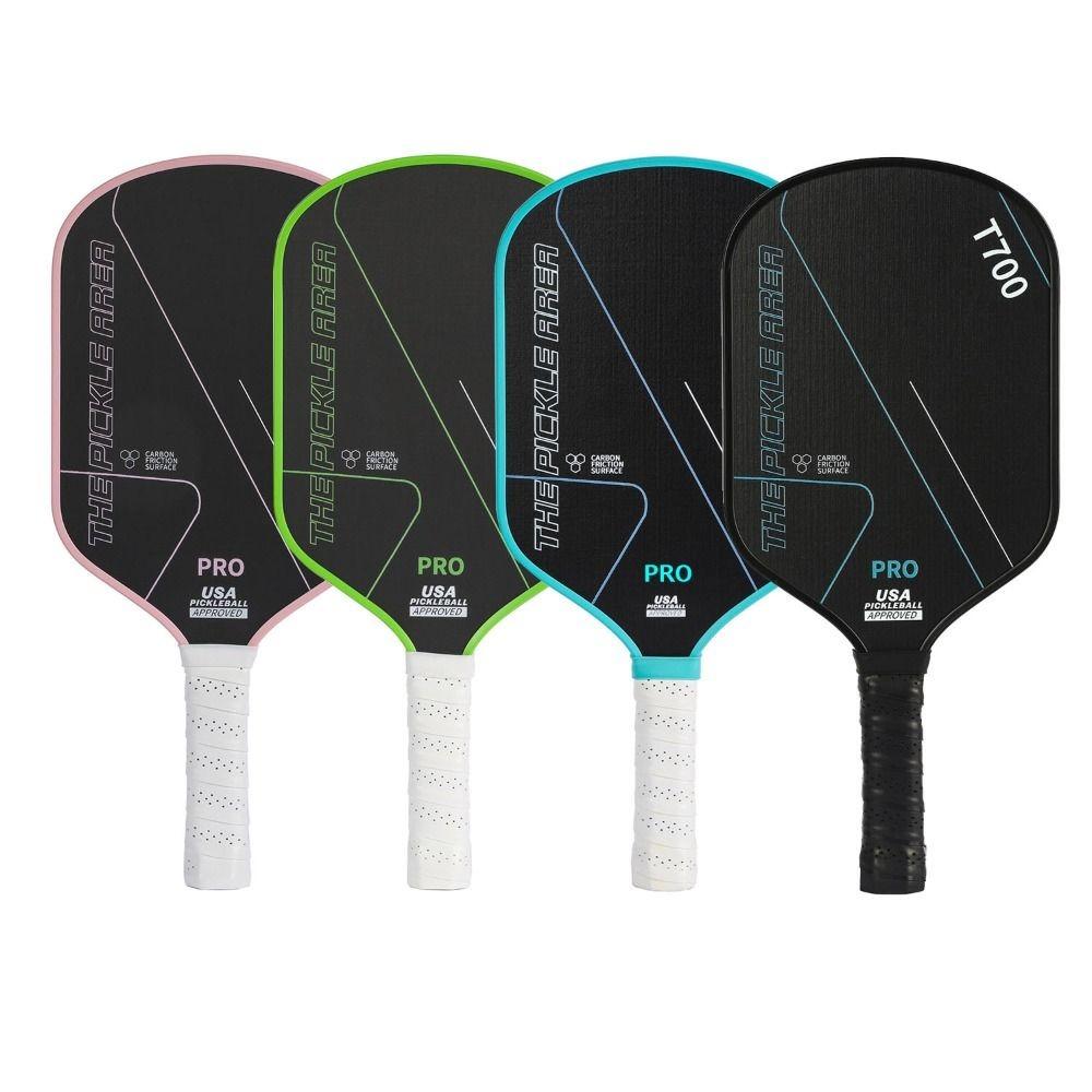 T700 Pickleball Paddle Carbon Fiber Pickle Ball Paddle Durable Pickleball Rackets Set