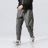 Chinese-style Men's Pants, Retro Button-up and Tight-fitting Skinny Pants, Plus-size Loose Casual Pants, Harun Trendy Fat Skinny Pants