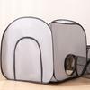 Rozšiřitelný Pet Tunelový Dům Ohrádka Odnímatelná Hrací Ohrádka Úkrytový Dům Skládací Design Snadné Skladování a Přeprava