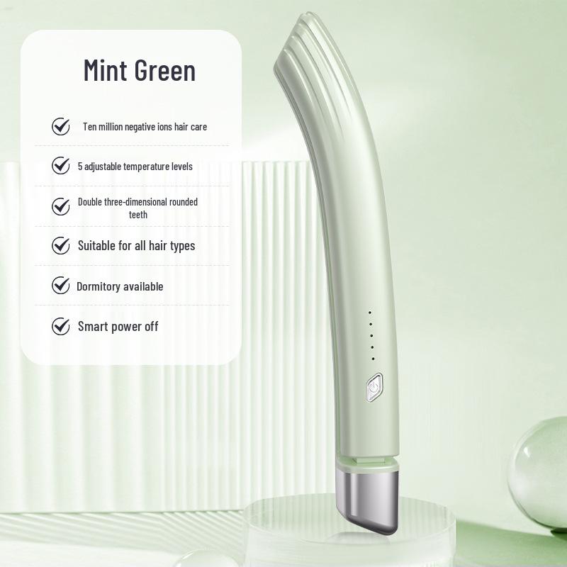 

Багатофункціональний випрямляч для підняття коренів та завивки волосся м ята зелений колір