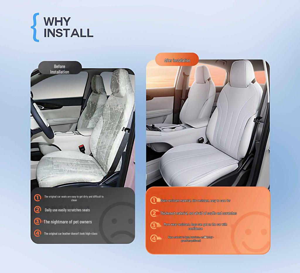 Geely Vision Universal Seat Cushion - Four Seasons Ventilated & Breathable Cover for 26 Car Models.