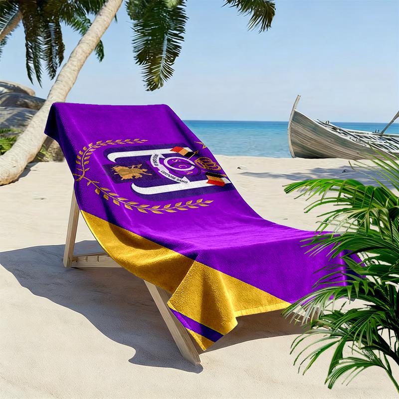 RSC Anderlecht Druck Strandtuch, Großes Weiches Schnelltrocknendes Handtuch für Strand Camping Schwimmen