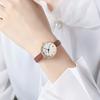 Simple Niche Student Watch Retro Compact Disc Belt Watch Women'S Premium Quartz Watch