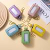 Genuine Leather High-value Double Zipper Key Bag Large Capacity New Waist Hanging Storage Bag Unisex Portable Key Bag