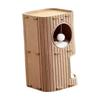 2 Storey Cat Bed Cave Nest Hut Covered Tunnel Condo Cat House Enclosed Bed for Outside Sleeping Indoor Outdoor Cats Kitty Pet