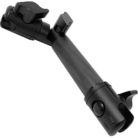 

60mm to 40mm Lockable and Adjustable Dual-Ended Carbon Fiber Kevlar Mounting Arm Articulating Joint, Compatible with 20mm Ball Mount Base,20mm Ball 60mm to 10mm