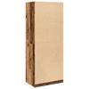 Wardrobe with Rustic Wood Effect 80 x 50 x 200 cm Engineered Wood