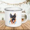 Unusual Anime Beer Funny Mug Cute Mugs Coffee Cups Watercolor Dog Enamel Mug Drinkware Original Coffee Cup Cup for Tea Travel