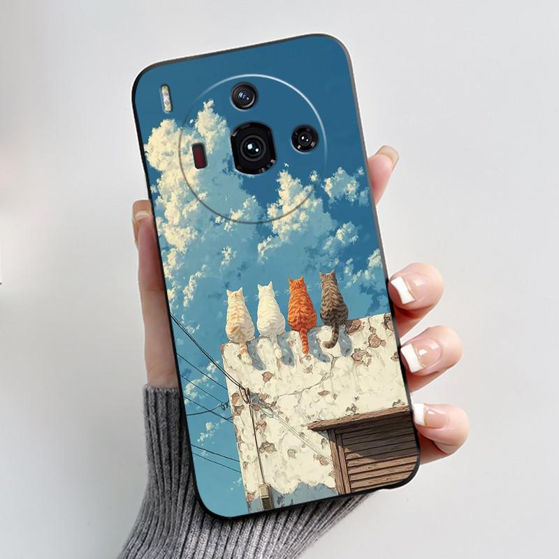 Hülle Für Nubia Z50S Pro 5G Capa NX713J TPU Silikon Handyhülle Für ZTE nubia Z60S Pro Niedlich Cool Cartoon Schutzhülle Bumper Funda
