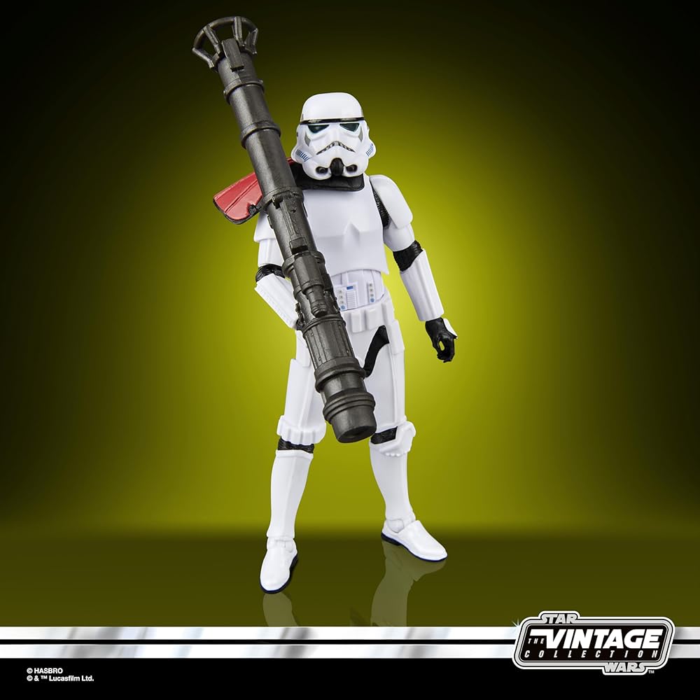 Hasbro Star Wars Vintage Collection Rocket Launcher Trooper Action Figure 9.5 cm Premium Collectible
