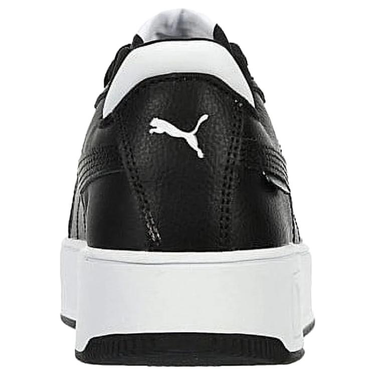 Puma Carina Street Comfortable Versatile Durable Low-Top Sneakers Women Sneakers Black White 389390-16