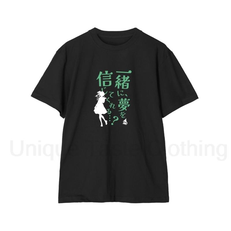 LoveLive T Shirt Hasu No Sora Jogakuin School Idol Club Hinoshita Kaho Otomune Kozue Cartoon Print Tshirt Short Sleeve Tee Tops S