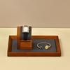 Premium Wooden Watch Display Stand Luxury Wristwatch Showcase for Counter & Window Display