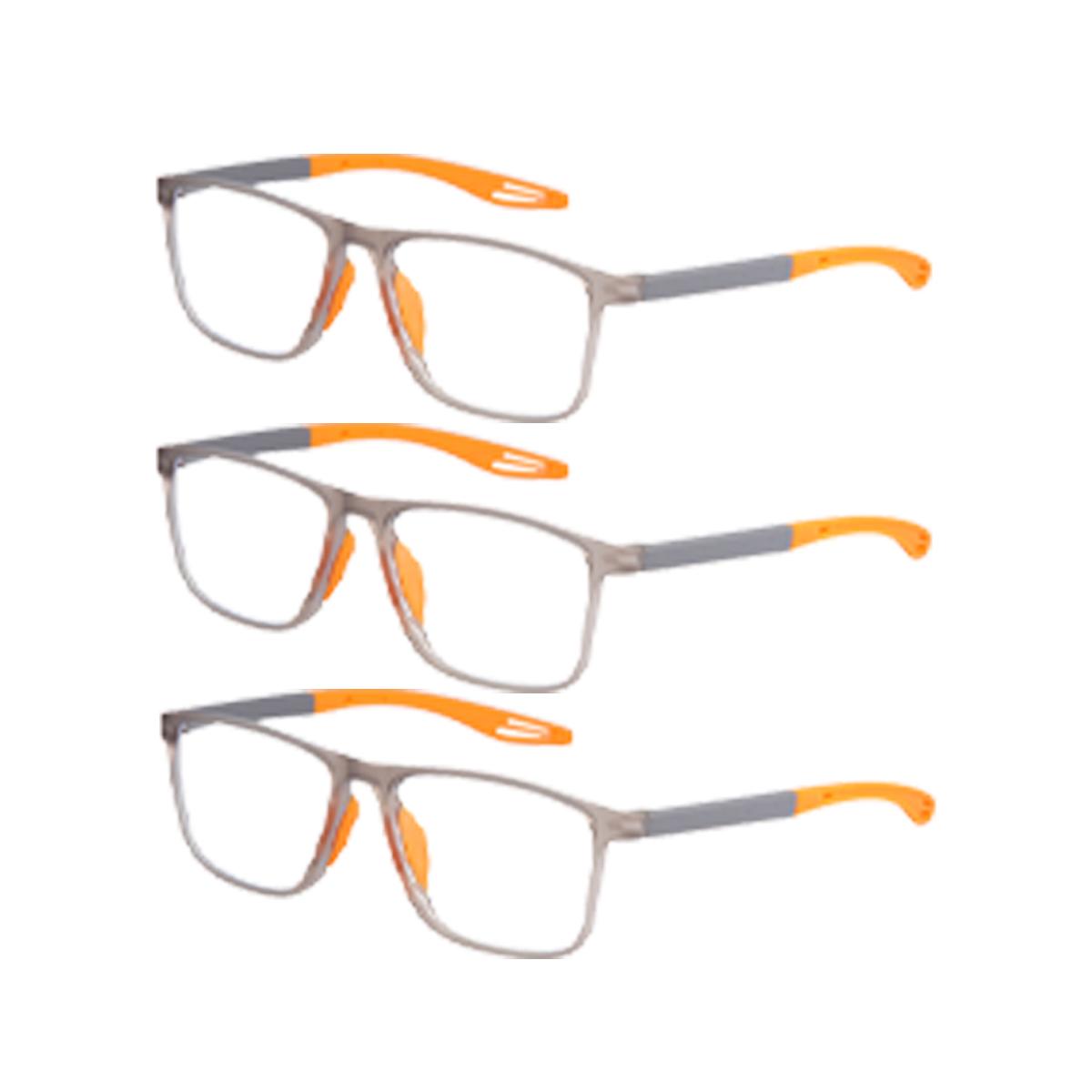 

3 шт. +100 +150 +200 +250 +300 Очки для чтения Защита от синего света Очки для пожилых людей Мужские Женские Очки с большой оправой 3.0