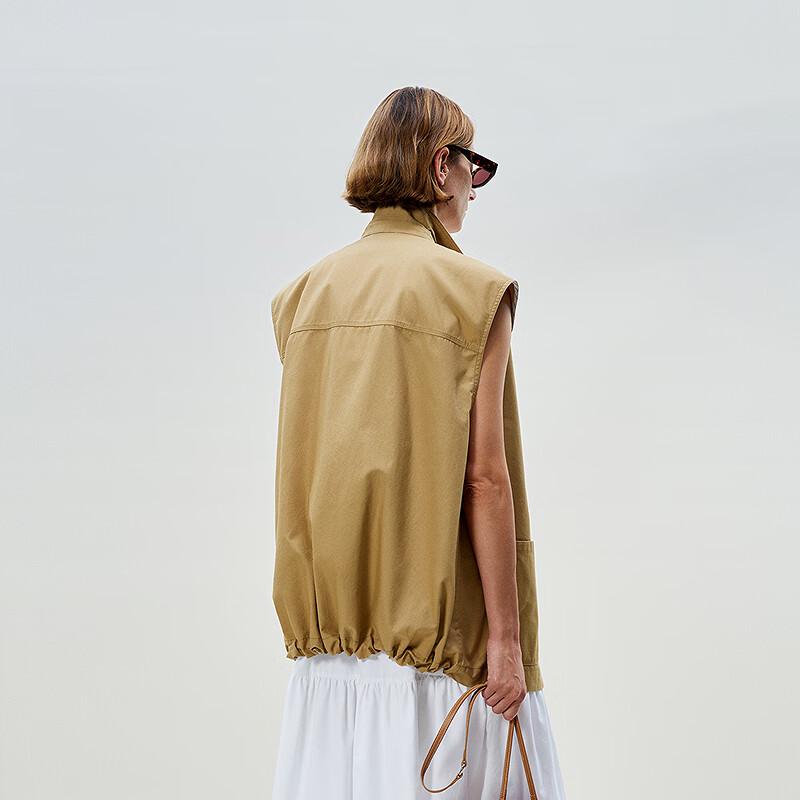 LESS 2025 Summer A-Line Loose Vest