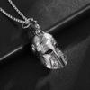 Good Luck Bell Motorcycle Good Luck Pendant 3D Stainless Steel Pendant for Electric Scooter, Motorcycle, and Bicycle