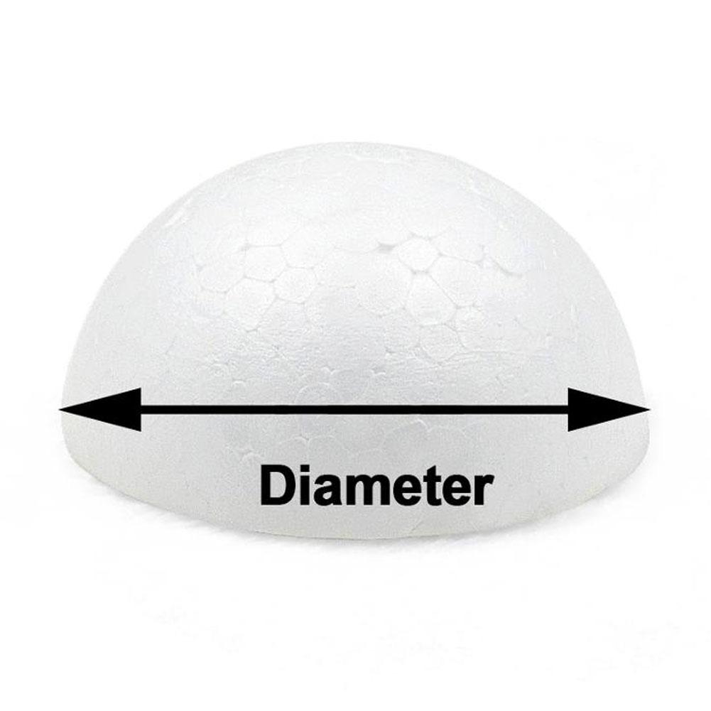 10PCS Foam Hemisphere Balls for Wedding Decor and Custom Floral Crafts