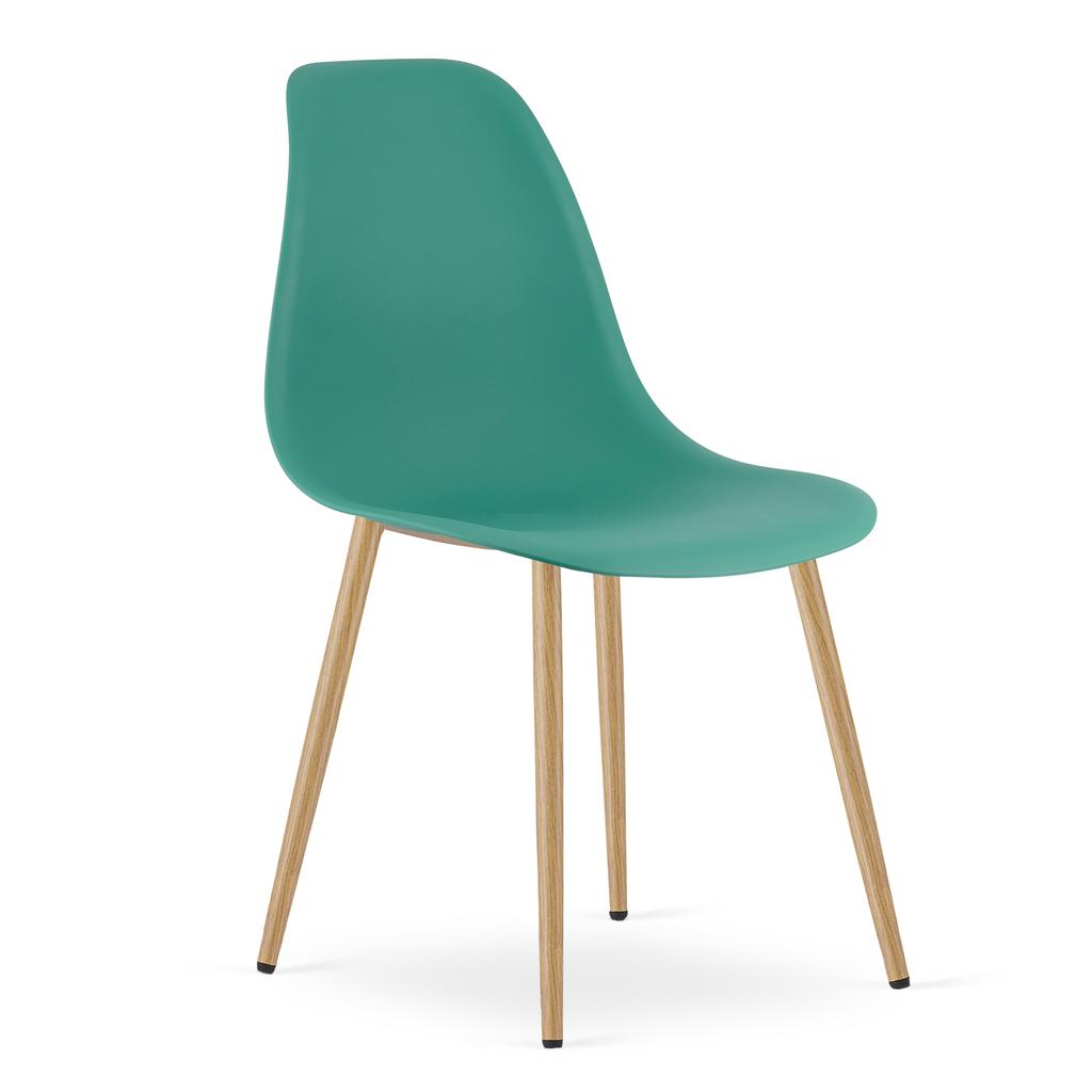 Wat Chair Green / Natural Legs X 3