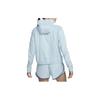 Nike Solid Color Hooded Running Sun Protection Top Women Tops Blue DH1991-442