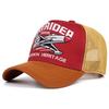 New Hot Sale Unisex Sun Hat Hip Hop Mesh Trucker Hat Classic Pattern Breathable Summer Baseball CapStreetwear Cap for Men Women