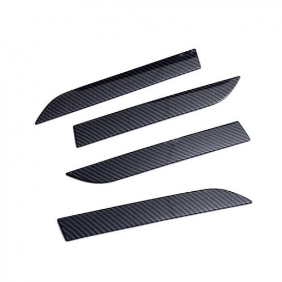 For Tesla Model X 2016- Carbon Fiber Door Handle Cover Trims Accessories