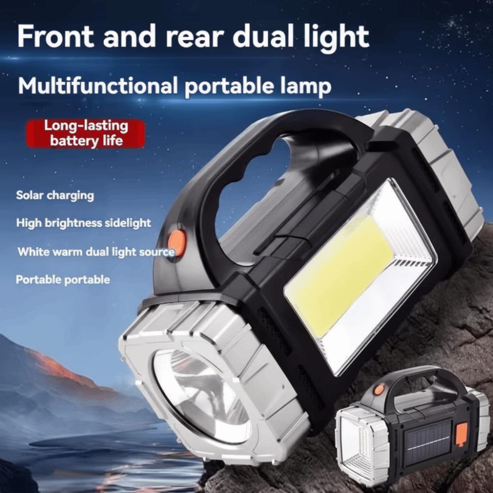 Rechargeable Camping Flashlight Waterproof Powerful Handheld Lantern Wilderness