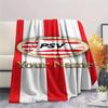 1PC Custom Name PHEilips Sport Vereniging Patterned Flannel Blanket for Home Decor Warmth and Comfort Gifts Holiday Present -HE173
