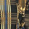 NARACAMICIE check Long sleeve Frill shirt Black x beige Women Used