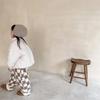 Winter Toddlers Kids Plaid Thicken Coats Fleece Children Warm Outerwear