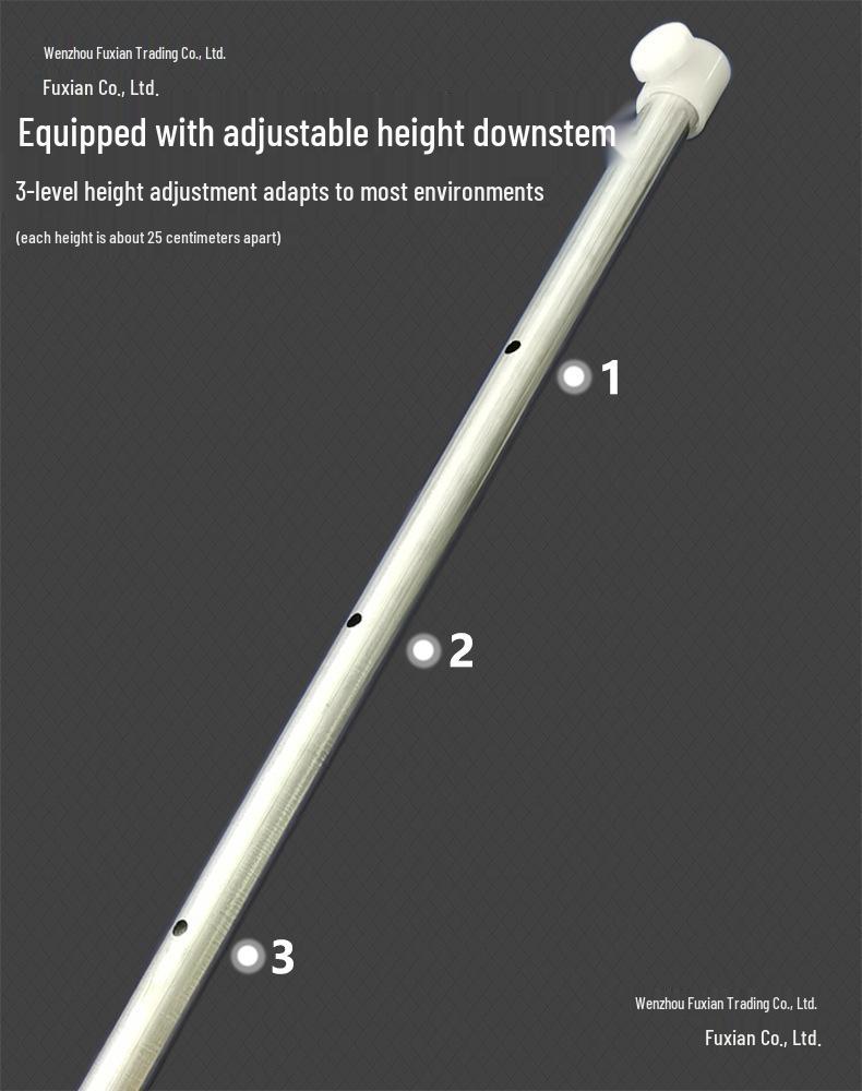Commercial Outdoor Tilting Sunshade Umbrella: Large, Foldable, Thickened Awning for Sun Protection