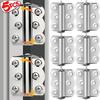 5/1PCS Spring Self-closing Hinge Stainless Steel Door Hinges Window Hinge for Household Cabinet Drawer Hinges Furniture Hardware