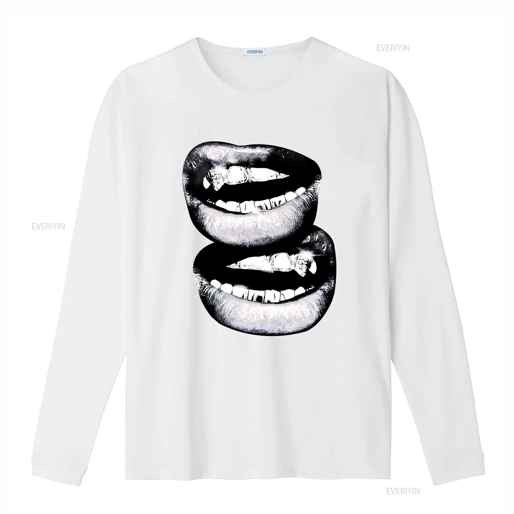 

Grin Fang Mouth Y2K Fashion Streetwear Cotton Crew Neck Garment Dyed Boxy T Shirt for vintage Washed Slightly designer clothes S
