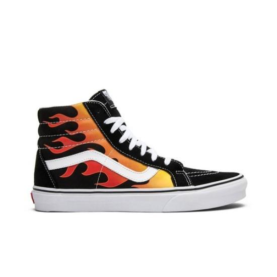 

Vans Sk8-Hi Reissue Flames VN0A2XSBPHN Чоловіче взуття EU 36.5 чорний/білий