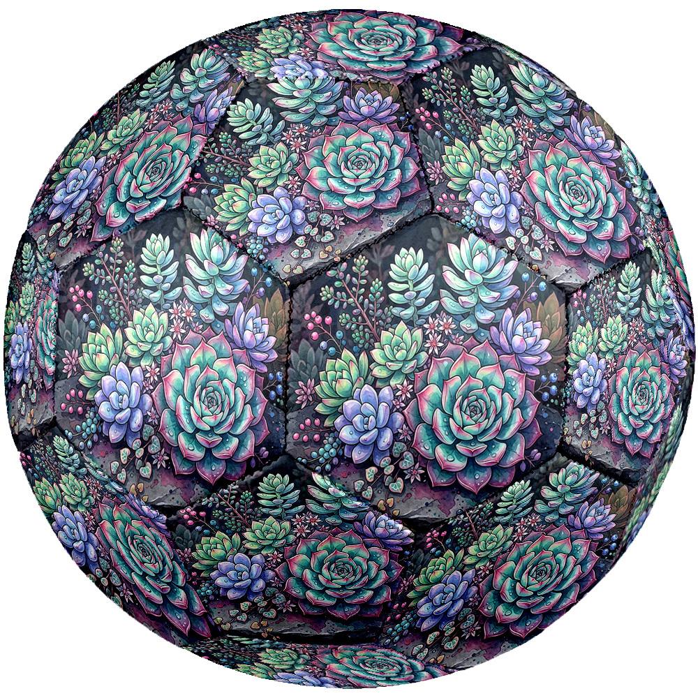 1pc Succulent Garden Size 5 Soccer Ball Professional Lightweight Durable Match Training Football Indoor &Outdoor Sports BallTraining Ball Y14