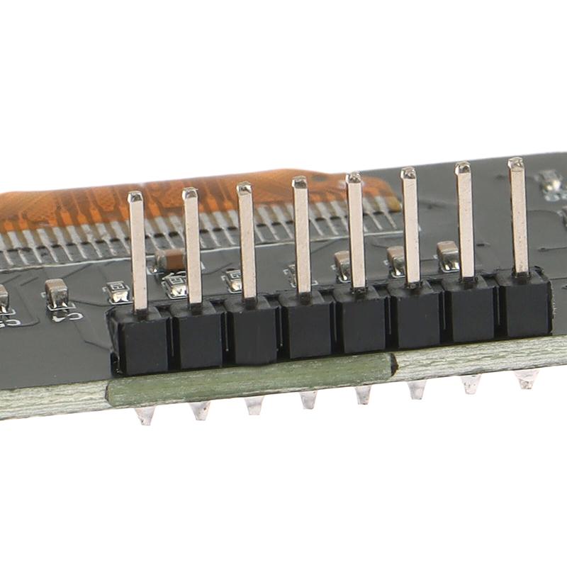 0,96-tommers OLED-skjerm Hvit/Blå 12864 Skjermmodul med Matrise 4 Tasters Grensesnitt Tastatur IIC SSD1315