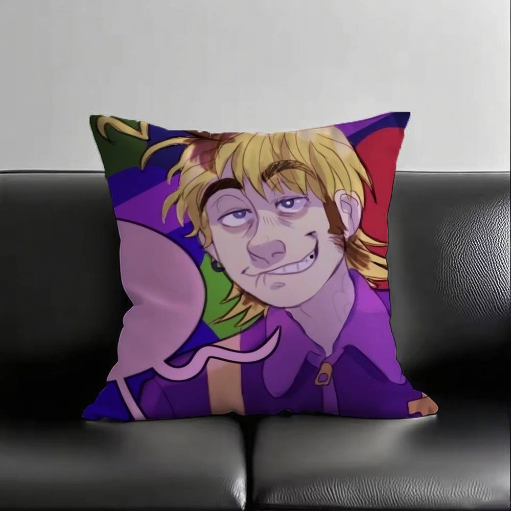 1pc Blueycapsules Pillow Case Square Bedroom Sofa Leisure Comfort Cushion Car Living Room Home Decoration