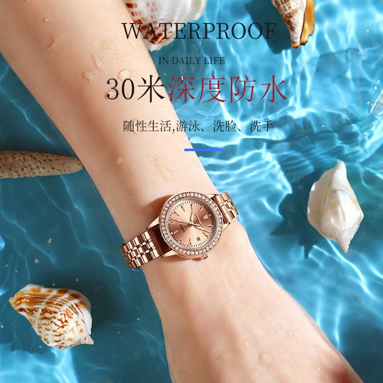 Watch Ladies Ultra-Thin Fashion Waterproof Luminous Quartz Watch