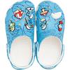 Crocs Classic Clog Abrasion Resistant Low Top Children's Sandals Blue Kids'