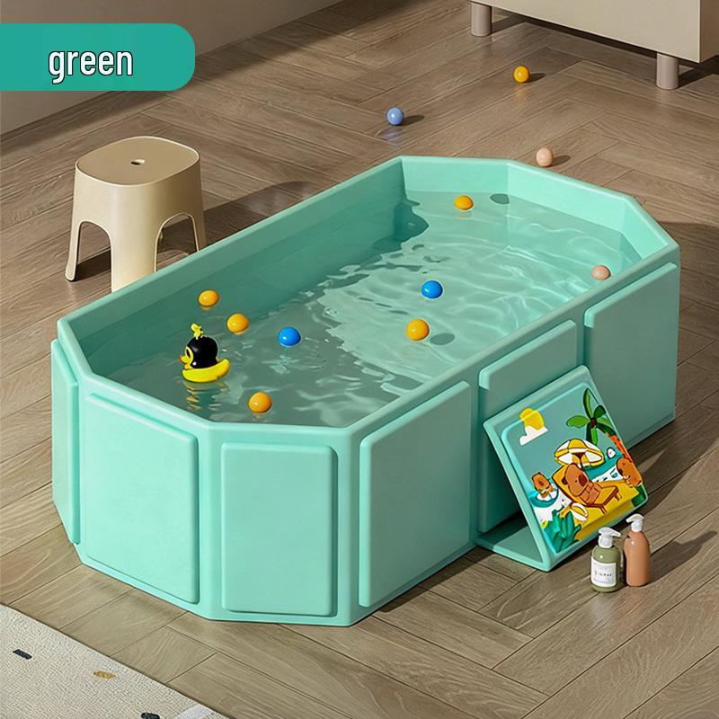 Umweltfreundliche Isolierte Tragbare Faltbare Babybadewanne - Groß, Schnell zu Öffnen, Keine Installation.