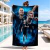 Haaland Beach Towel, Quick-drying, Easy To Care For, Suitable for Both Fitness and Beach Vacations,Sports Essential