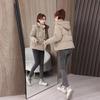 Autumn Winter Thicken Warm Parka Women Casual Sweety Solid Color Big Pocket Loose Long Hooded Coat Jackets Outwear