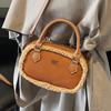 Autumn and Winter Retro High-grade Texture Versatile Portable Pillow Bag Women's Commuting Niche Fur Integrated Messenger Bag Women