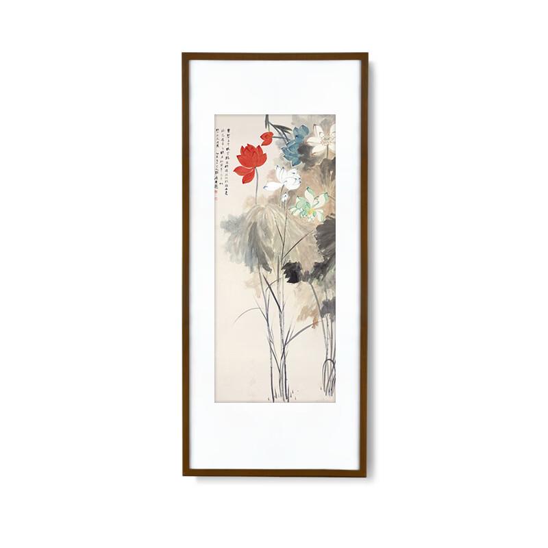 Neuer chinesischer Stil Massivholz Bilderrahmen für 30x50cm Kunst