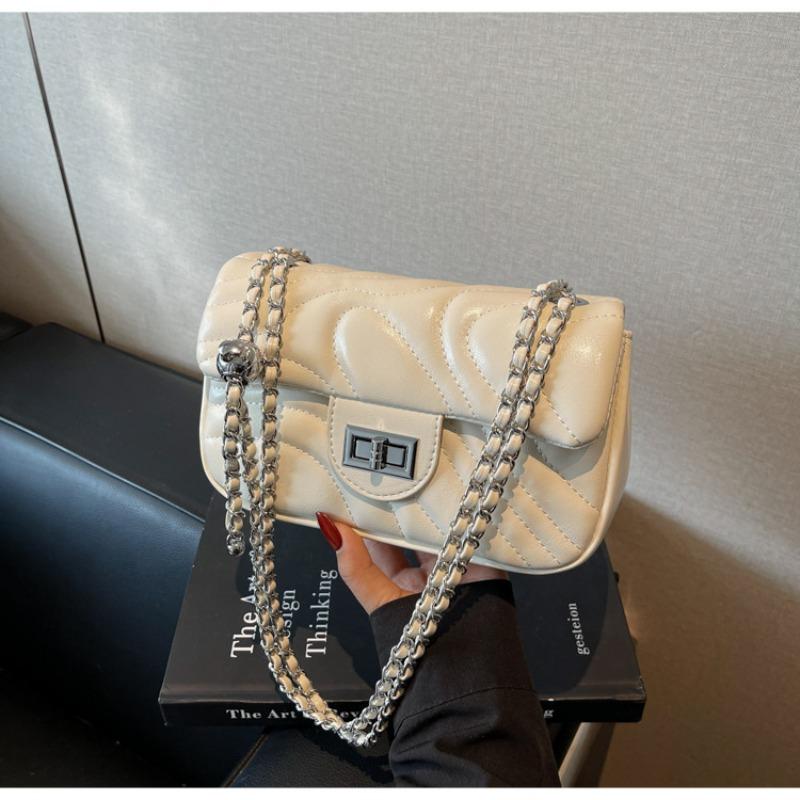 Premium small bag, new summer versatile chain, shoulder messenger bag, small square bag.