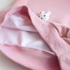 2024 Autumn Baby Girl Korean Hoodie - Cartoon Style with 3D Rabbit Decoration