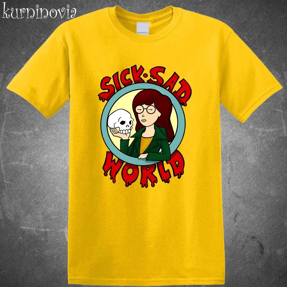 Daria Sick Sad World Men s Daisy Yellow Size S to 5XL XL