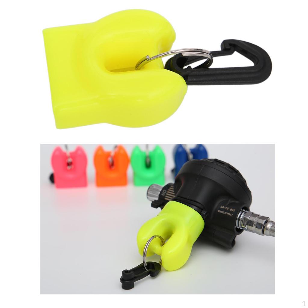 Scuba Dive Regulator pus Holder Retainer Dustproof Mouthpiece Cover Hanger Accessories