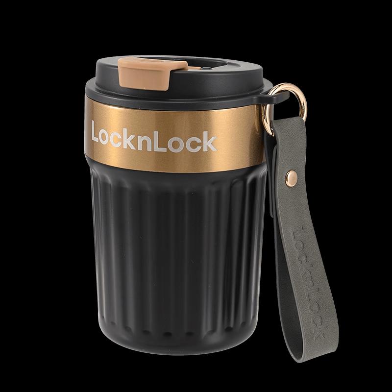 LOCK&LOCK Портативная кофейная кружка из нержавеющей стали 350 мл