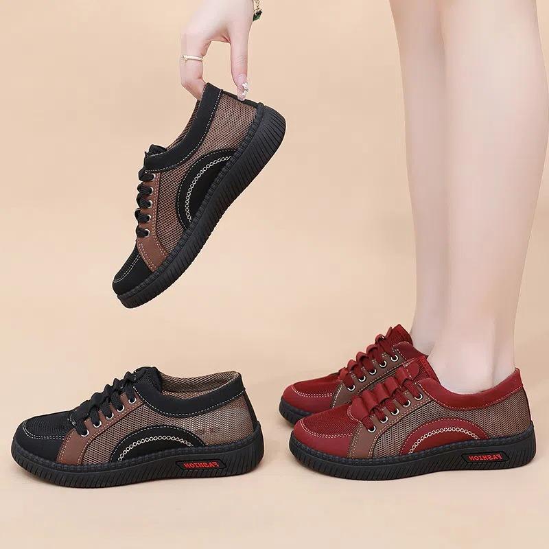 Shoes women's summer new versatile-pedal lazy shoes sports mother shoes casual soft sole breathable fashion